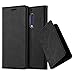 Price comparison product image Cadorabo Book Case works with Nokia 5 2017 in NIGHT BLACK - with Magnetic Closure, Stand Function and Card Slot - Wallet Etui Cover Pouch PU Leather Flip