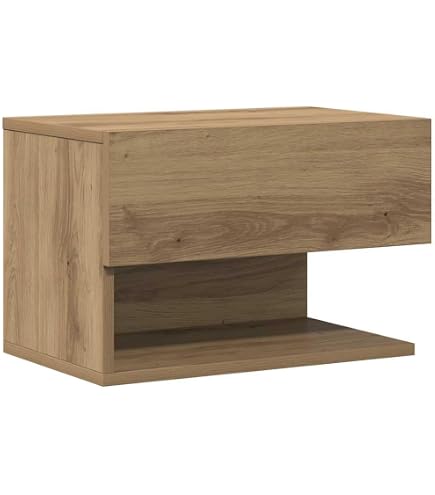 Produktbild von VidaXL Nachttisch Hängender Nachttisch Sonoma-Eiche 40 X 31 X 27 Cm Spanplatte