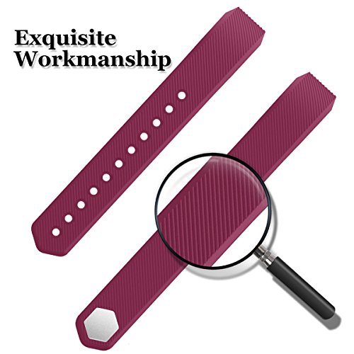 Hanlesi Armband für Fitbit Alta and Fitbit Alta HR, TPU Silikon Einstellbare Ersatz Sport Band für Fitbit Alta and Fitbit Alta HR - 4