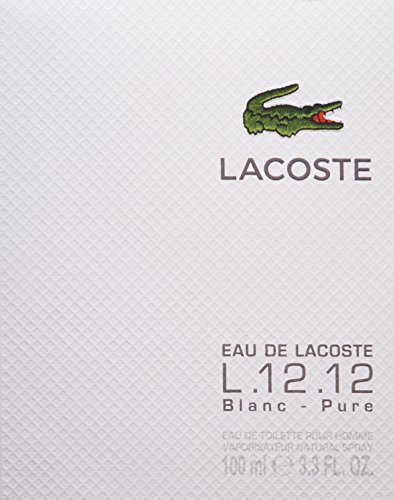 Lacoste L 12 Blanc homme / men, Eau de Toilette, Vaporisateur / Spray 100 ml, 1er Pack (1 x 100 ml) - 4