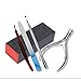 Teenxful 5 Pieces Professional Personal Manicure Set Nail Care Nail Nipper Grooming Tool Set