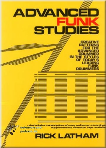 Advanced Funk Studies - Schlagzeugnoten [Musiknoten]