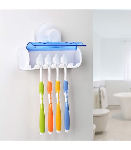 EHOP] Support Mural Ventouse Puissante pour 4 Brosses à