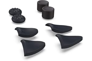 DollaTek 8 w 1 uchwyt os?ona joysticka silikonowa czapka ko?yskowa L2 R2 przycisk wyzwalacz przed?u?acze do kontrolera PS5 etui gra joystick akcesoria