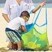 Produktbild Sand Spielzeug Strandtasche Extra große Mesh Wäscherei Tote Organizer Lagerung Rucksack für Kinder Strand Spielzeug, Kleidung, Handtuch