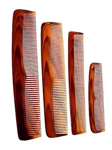 Lily Grooming Hair Combs for Men and Women, Pack of 4