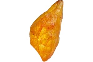 Gemsgrowth Natural Yellow Sapphire Rough Stone – 95 Carats Certified Raw Uncut Gemstone for Jewelry Making, Healing, and Collecting, Large, Gemstone, yellow sapphire, Large, Gemstone, yellow sapphire