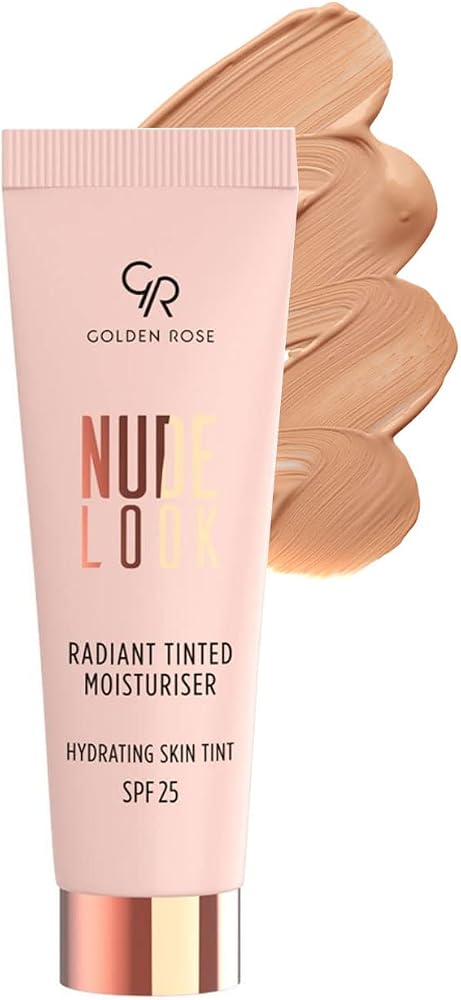Golden Rose Nude Look Radiant Tinted Moisturiser - 02 Medium Tint - Canlı ve Aydınlık Görünüm Veren Renkli Nemlendirici