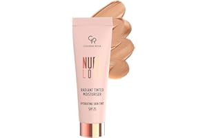 Golden Rose Nude Look Radiant Tinted Colour Moisturizer SPF 25 (02 Medium Tint)