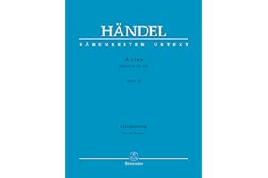 BARENREITER HAENDEL G.F. - ALCINA HWV 34 - VOCAL SCORE Classical sheets Choral and vocal ensembles