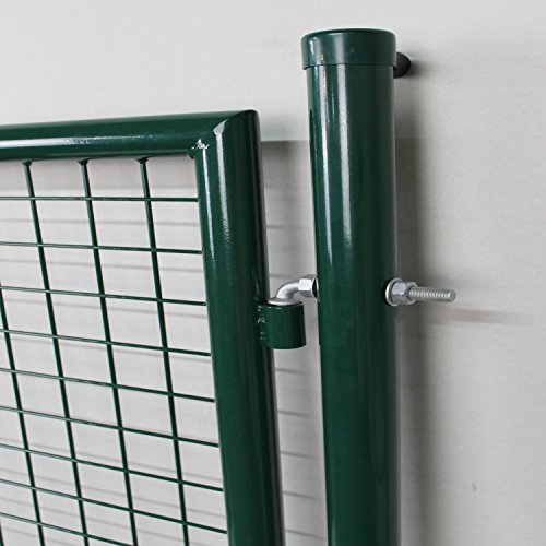 Gartentor 100×100 Tor Gartentüre Gartentor feuerverzinkt pulver beschichtet versandkostenfrei (D) - 4