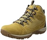 Tipo de tacón: Plano Columbia Peakfreak Venture Mid Suede WP, Botas de Senderismo para Hombre, Marrón (Curry, Ancient Fossil), 43 EU