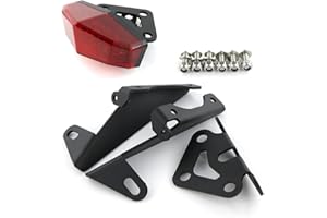 Xitomer Tail Tidy, Fender Eliminator Fit for WR250X / R, with LED Tail light/License Plate Light, Compatible with Aftermarket Blinker (Red)