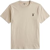 Erkek Siyah Tiş&ouml;rt%100 Pamuk S&uuml;prem Basic Tiş&ouml;rt Bisiklet Yaka Nakışlı T-shirt ERKEK-NAKIŞLI (D&uuml;z, Regular)