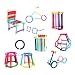 Magideal 270pcs Magnetic Stickers Drawing Board Kids Play Learn Puzzle Toy Set Gift RS.455.00