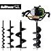 Produktbild BullPower EB-5201 Benzin Erdbohrer 52ccm Erdbohrgerät Erdlochbohrer Pfahlbohrer 10cm + 20cm + 30cm