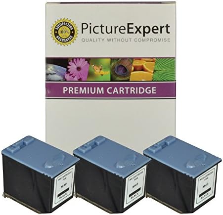 Picture Expert Remanufactured INK-M40 x 3 Black Ink Cartridge for Samsung Printers