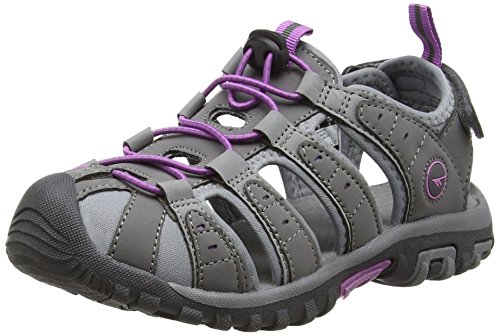 Hi-Tec Shore, Women’s Hiking Sandals, Grey (Graphite/Grey/Orchid), 8 UK (42 EU)