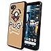 Price comparison product image PandaWanderer Google Pixel 2 XL Case Pug Dog Rectangle Full Body Shockproof Cellphone Cover Plastic Black Frame Case for Google Pixel 2 XL, 1 Pack