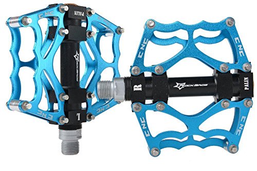 RockBros Pedale Fahrradpedale Lager Kugellager leichtes Aluminum Zubehör ein Paar - 3