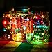 Price comparison product image Prevently Solar Mason Jar Lights, New Creative Outdoor Sun Glass Mason Jar With Integrated Solar Panel And LEDs For Lighting (Multicolor)
