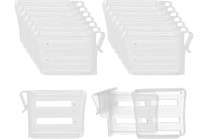 Gativs Kühlschrank Organizer Seitentür 16 Stück Kühlschrank Trenner Kühlschrank Seitentür Trenner kühlschrank Raumverteiler Kühlschrank Seitentür Würz Aufbewahrungsbrett Schubladen Organizer