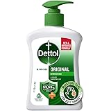 Dettol Liquid Handwash Dispenser Bottle Pump - Original Hand Wash- 200ml | Germ Defence Formula | 10x Better Germ Protection