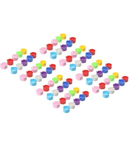 Bague Pied D'oiseau, Accessoire Pour Pigeons Clip D'identification Pour