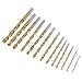 Produktbild ryadia (TM) 13 Teile Titan beschichteter HSS-Bohrer Bit-Set Werkzeug für Metall Power Tools Bohrer Zubehör 1,5 mm ~ 6,5 mm yb246-sz +