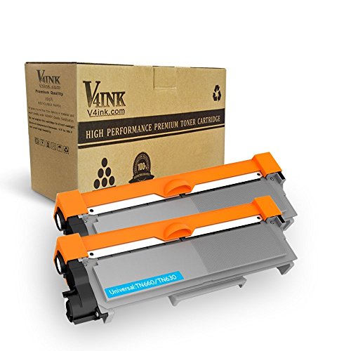 V4INK Toner ersetzt Brother TN-2320 für Brother HL-L2300D, HL-L2340DW, HL-L2360DN, HL-L2365DW, DCP-L2500D, DCP-L2520DW, DCP-L2540DN, DCP-L2560DW, MFC-L2700DN, MFC-L2700DW, MFC-L2720DW, MFC-L2740DW Drucker 2600 Seiten für Schwarz, 2 Stück