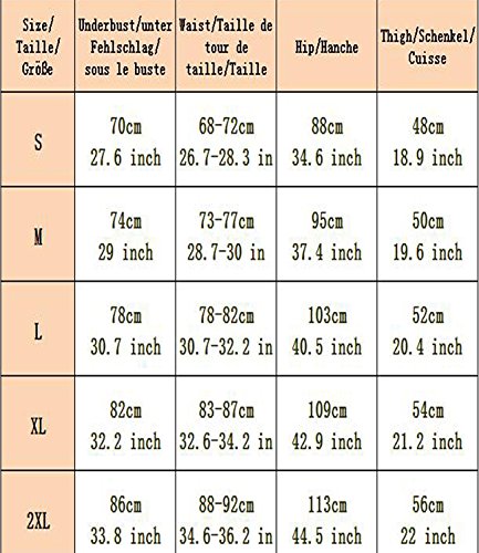 SEXYWG Damen Sauna Sweatanzug Abnehmen Sweat Bodysuit Sport Korsett Trainingsanzug Hot Neopren Thermo Shapers für Gewichtsverlus - 3