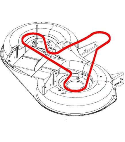 Federal 40 Keilriemen 589535001 – Messerantrieb Für Husqvarna Combi 155, P500D, PT26 D, P520 D, P525 D