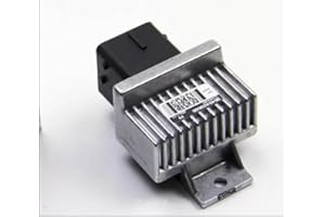 Ollanoos 9640469680 Relais de bougie de préchauffage 12 V Remplacement pour Opel Movano A X70 2.5 Vivaro A X83 Remplacement pour Renault Master Mk2 2.5 Remplace 598140 93858431 11067JD50A 93863895