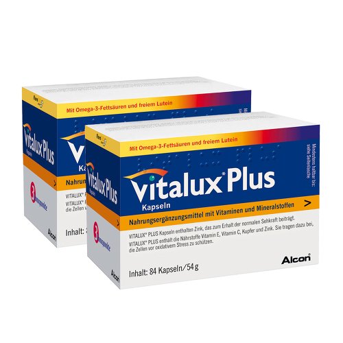 Preisvergleich Produktbild Vitalux Plus Lutein und Omega 3 168 Stück