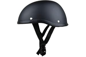 GAOZHE Retrò Casco Scodella Portatile Mezzi Caschi Jet, Mezzo Casco Da Motociclista Vintage Caschi Cromwell Caschi Casco A Scodella Scooter Motorino ECE Omologato Mezzo Elmetto Da Moto Retrò