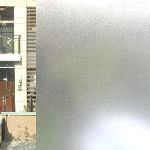 Yahee Milchglasfolie Sichtschutzfolie Fensterfolie Milchglas Folie 300 cm x 60 cm (1 Stück) - 5