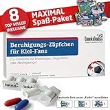 Das MAXIMAL-SPAß-PAKET für Holstein Kiel-Fans, der Überraschungs-Volltreffer auf Parties zum Entdecken, Lachen & Debattieren ! (8 Artikel + Geschenkservice)