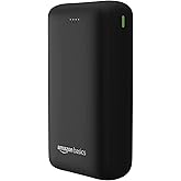 Amazon Basics 27000 Mah 65W Ultra Fast Charging Power Bank | USB Type-C Input, USB Type A Power Delivery (Input & Output) | Q