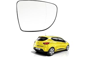 Ruolin Vetro Specchietto Retrovisore Destro, Vetro Specchio Retrovisore Esterno Auto Compatibile con Renault Clio 4 Captur Zoe 2013-2020