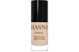 HASNA COSMETICS Hasna Paris - Vernis à Ongles Halal - Éco-Responsable - Brillance et Longue Tenue - Facile à Appliquer - 6ml (NUDE BEIGE)