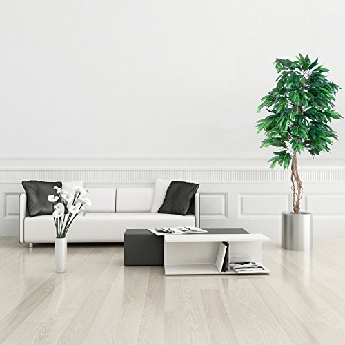 Mangobaum, Echtholzstamm, Kunstbaum, Kunstpflanze – 180 cm - 3