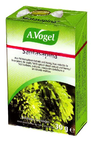 Preisvergleich Produktbild SANTASAPINA Hustenbonbons A.Vogel 30 g Bonbons