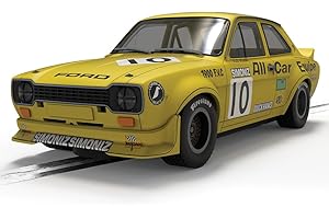 Scalextric Cars - C4590 Ford Escort MK1 All Car Equipe, Nick Whiting - Toy Slot Car for use with Race Tracks and Set - Gift Ideas for Kids and Adults, Accessories