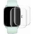 BROTECT 2x Full-Cover Schutzfolie kompatibel mit Huami Amazfit GTS 4 Mini Full-Screen Displayschutz-Folie [3D Curved, Anti-Fi