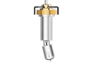 HENKGO Engraving Tip + Quick Swap Housing, Premium Tungsten Steel Alloy Engraving Tool for Cricut Maker 3/4 & Maker, Ideal for Engraving on Glass, Acrylic, Metal & More–Original Version Engraving Tip