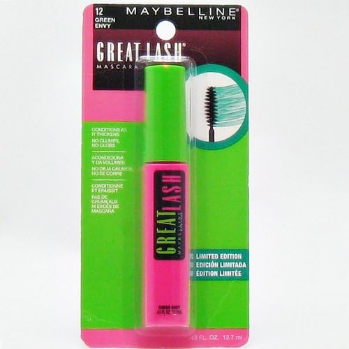 Maybelline Great Lash Mascara, 12 Green Envy