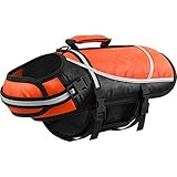 Knuffelwuff 13921-001 Hunde-Schwimmweste Storm mit griff und Reflektoren größe: S