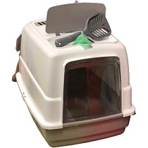 Paletta Lettiera Gatto Con Contenitore - Sistema Completo, Sacchetti Inclusi, Design Ergonomico