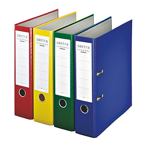 Leitz 231136 - Archivador pl  stico con anillas A4 color rojo