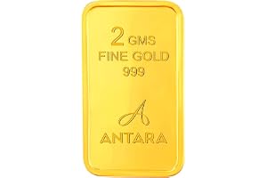 2 Gm Gold Coin in 24k (999) By Antara Jewellery
